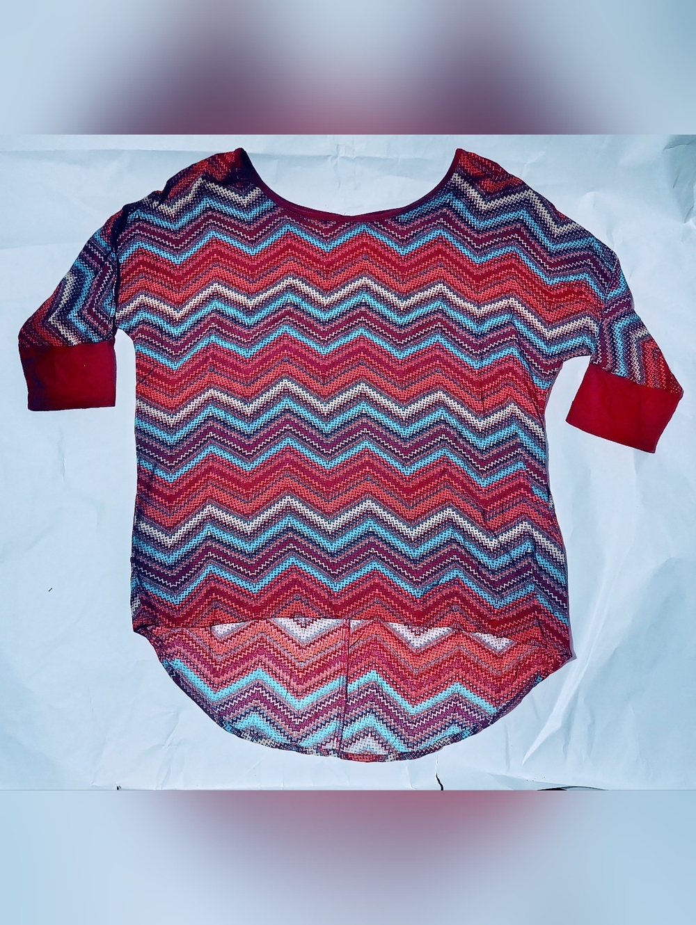 Women's Zigzag Blouse Size Small
